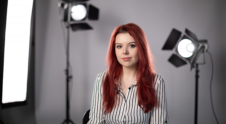 Диана Розенберг на практике в продюсерском центре SOUND MEDIA Диана Розенберг на практике в продюсерском центре SOUND MEDIA
